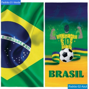 Brasil Velvet Towel Transfer with 2 pieces