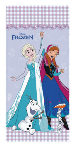 Frozen Terry Towel Bath Printed with 3 pieces